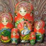 Набор матрешек "Дюймовочка" Сказки арт. 731