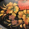 Поднос "Цветы" овальный малый арт. 2147