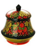 Чайница "Хохлома классическая" 140х130, арт.34070140130