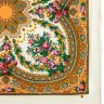 Павлопосадский платок из шерсти "Слова любви" 1688-1, 146х146 см