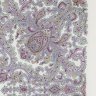 Платок из шерсти "Оберег" с шелковой бахромой 1638-2, 89х89 см