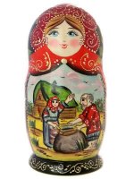 Набор матрешек "Золотая рыбка" Сказки арт. 772