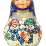 Неваляшка Снеговик