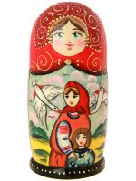 Набор матрешек "Гуси-лебеди" Сказки арт. 572