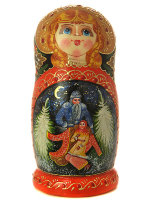 Матрешка "Морозко", серия "Сказки", арт. 538