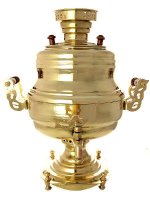 Угольный самовар 7 литров "ваза", арт. 220555