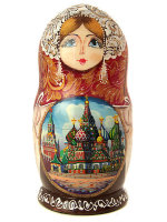 Матрешка "Москва", арт. 505