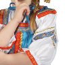 Костюм "Василиса" детский голубой атласный сарафан 7-12 лет