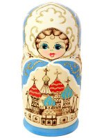 Матрешка "Собор" 5 мест арт. 539-2