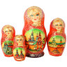 Матрешка "Москва", арт. 76