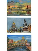 Магнит-картина "Санкт-Петербург"