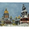 Магнит-картина "Санкт-Петербург"