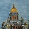Магнит-картина "Санкт-Петербург"