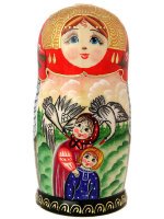 Матрешка "Гуси-лебеди" Сказки арт. 7565