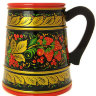 Кружка хохлома "Клубника", 160х140