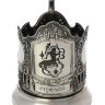 Никелированный подстаканник "Знак Зодиака - Стрелец"
