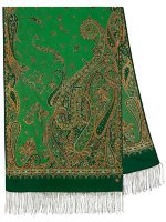 Павлопосадский палантин из шерсти "Тысяча и одна ночь" 1558-59