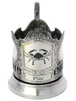 Подстаканник "Знак Зодиака - Рак" Кольчугино