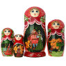 Матрешка "Русские сказки", серия "Сказки", арт. 726
