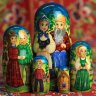 Матрешка "Семейная" 5 мест арт. 5715