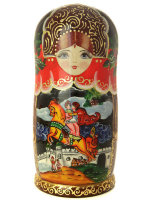 Матрешка "Сказки Пушкина", серия "Люкс", арт. 1029