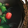 Поднос "Букет пионов" с фигурным краем арт. 2094