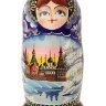 Матрешка "Времена года - Зима", арт. 557