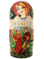 Матрешка "Сказки", серия "Люкс", арт. 174
