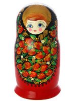 Матрешка "Хохлома классическая" арт 1515