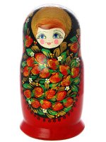 Матрешка "Хохлома классическая" арт 1515