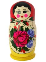Русская матрешка "Хохлома семеновская" арт. 547