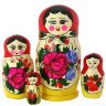 Русская матрешка "Хохлома семеновская" арт. 547