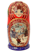 Матрешка "Снежная королева", серия "Сказки люкс", арт. 584