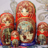 Матрешка "Снежная королева", серия "Сказки люкс", арт. 584