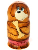 Матрешка "Собачка", серия "Животные", арт. 5278