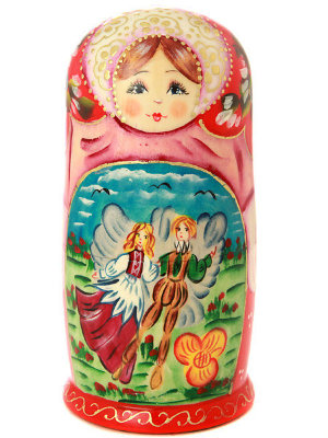 Матрешка "Дюймовочка", серия "Сказки", арт. 577