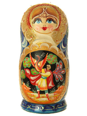 Матрешка "Жар-Птица", серия "Сказки люкс", арт. 587