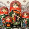 Матрешка "Жар-птица", серия "Сказки", арт. 7564