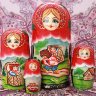 Набор матрешек "Маша и медведи" "Сказки" арт. 515