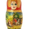 Матрешка "Тройки лошадей" арт. 157э