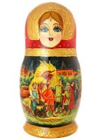 Набор матрешек "Русские сказки" арт. 1504э