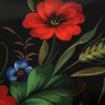 Поднос прямоугольный "Маки" малый, арт. 8171