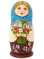 Набор матрешек "Машенька с букетом" арт. 1091э