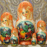 Матрешка "Золотая Русь", арт. 559
