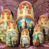 Набор матрешек "Москва златоглавая" арт. 1501э