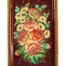 Поднос прямоугольный "Пионы и ромашки" малый, арт. 8159