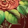 Поднос прямоугольный "Пионы и ромашки" малый, арт. 8159