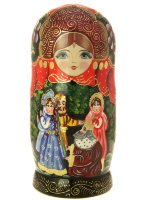 Матрешка "Сказки Пушкина" Люкс арт. 1031