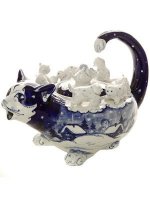 Чайник заварочный "Коты" Гжель