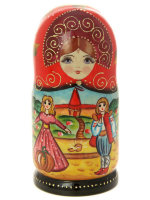 Матрешка "Золушка", серия "Сказки", арт. 566